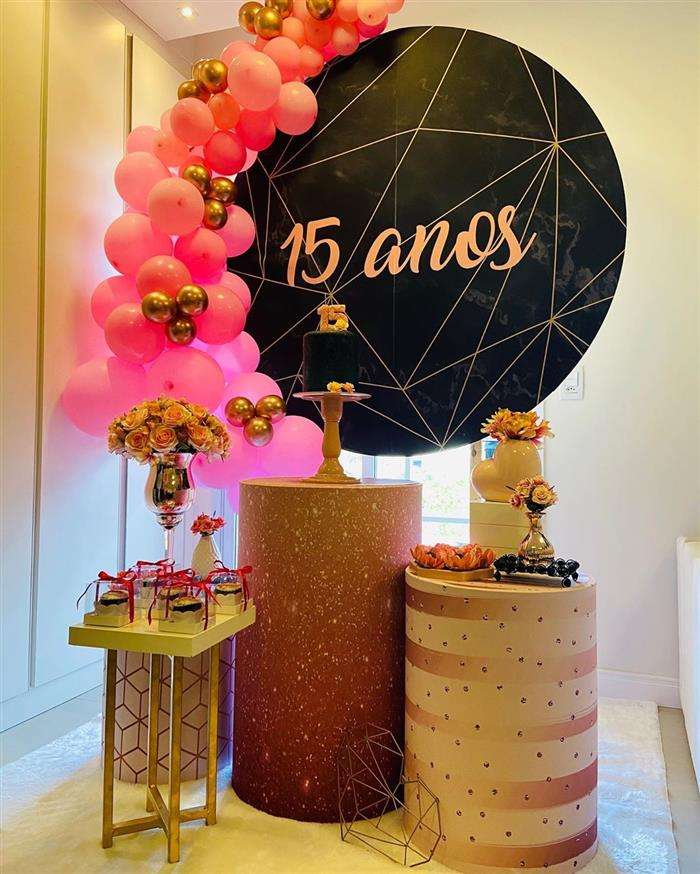 temas festa 15 anos simples