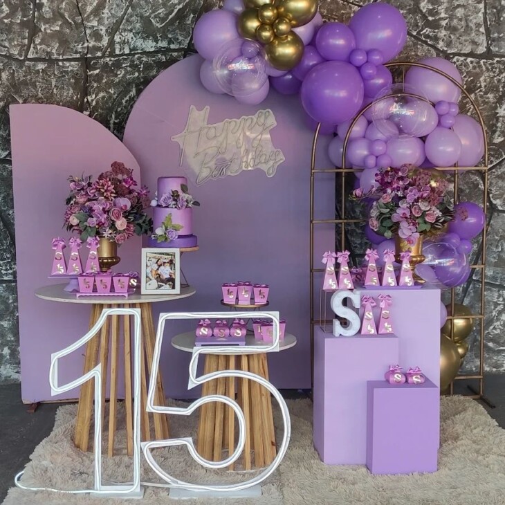 temas festa 15 anos simples