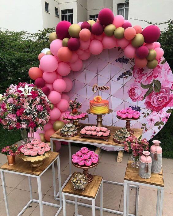 decoração balada 15 anos