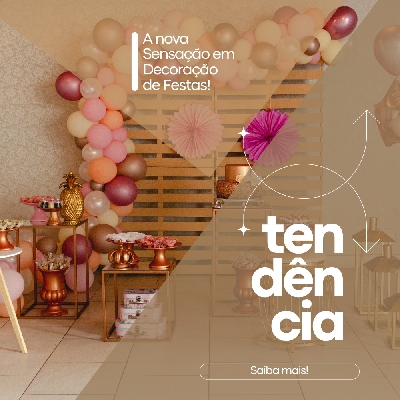 5 ideias de títulos:
1. Festa Afetiva: Resgatando a Nostalgia na Decoração de 2026
2. Tendências de Cores e Materiais para Festas em 2026
3. Temas Infantis e Adultos que Vão Dominar as Festas de 2026
4. DIY para Festas: Crie Decorações Personalizadas e Econômicas
5. Onde Encontrar os Melhores Artigos de Decoração para sua Festa