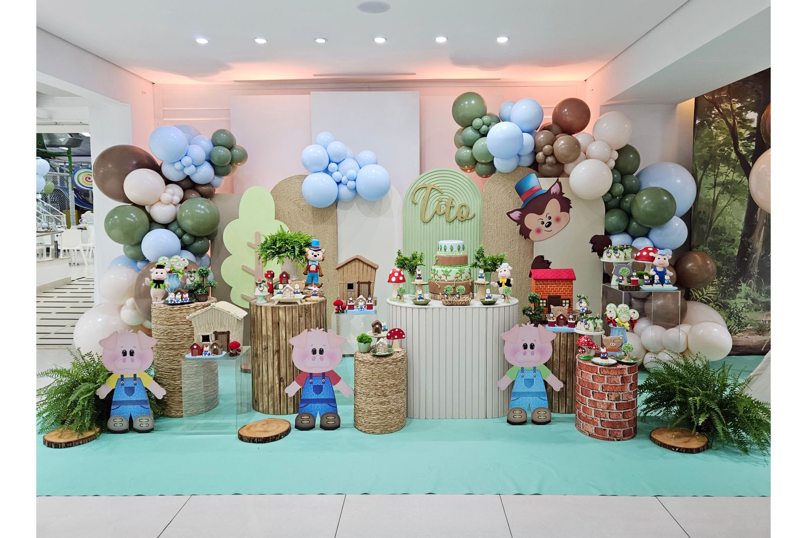 cilindros para festa 3 metros