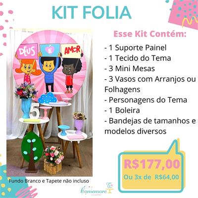 decoração 3 palavrinhas rosa candy colors