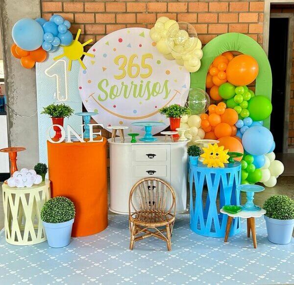 kit festa 365 sorrisos infantil