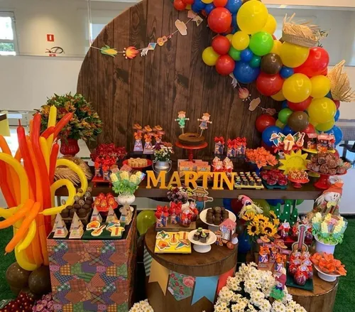 Decoração de festa junina 4 metros