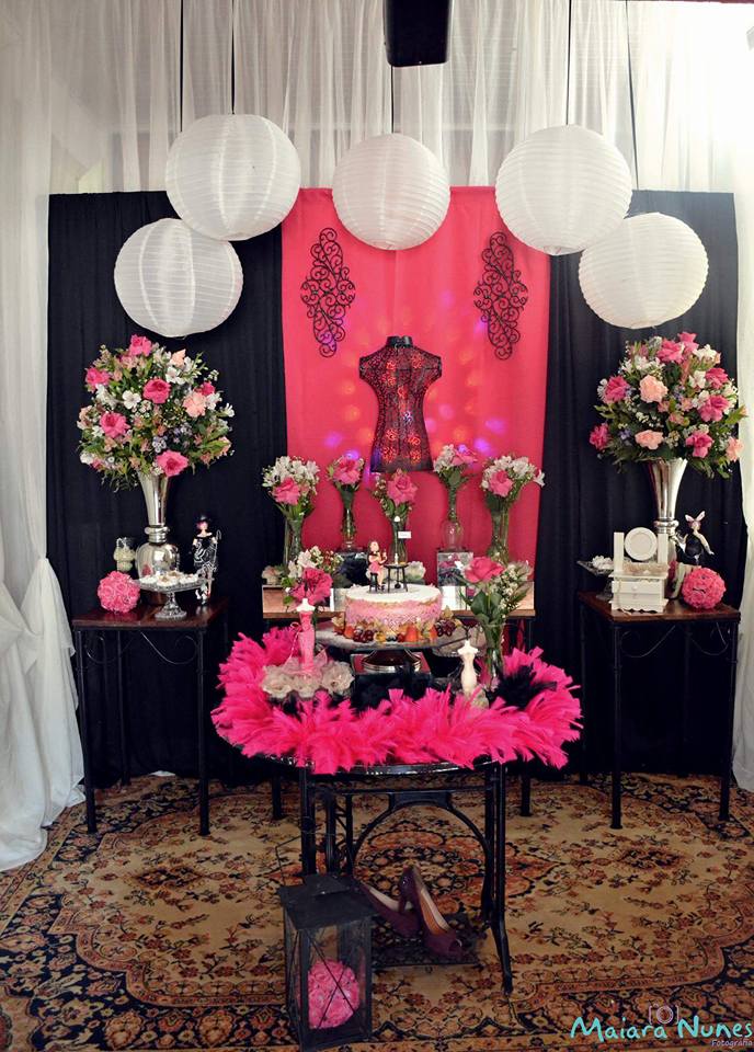decoração festa adulta 40 anos