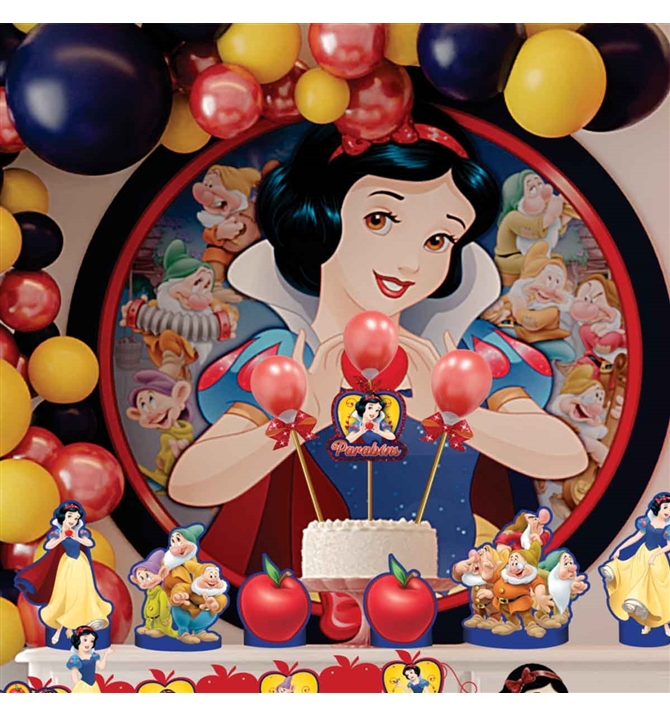Cores e Elementos Essenciais para uma Decoração Clássica da Branca de Neve