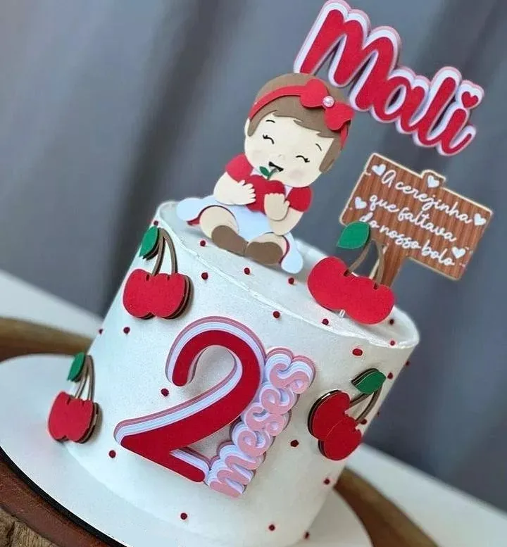 decoração festa cerejinha provençal