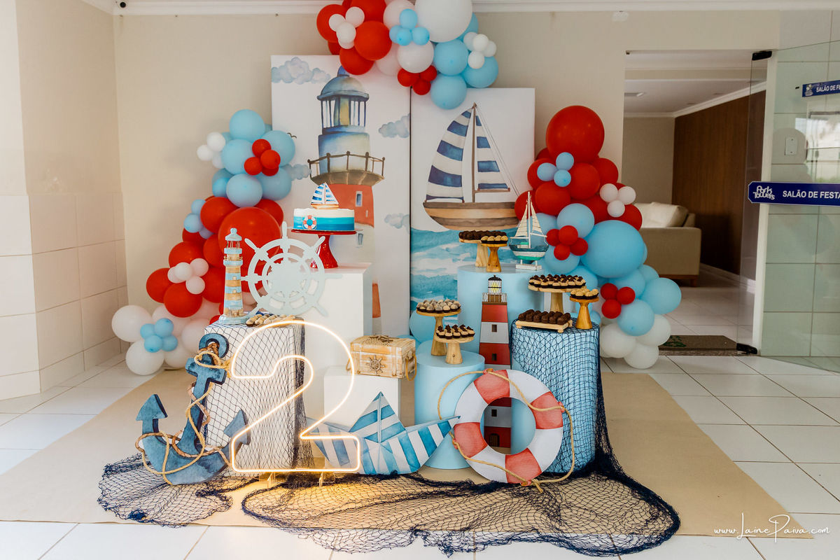 decoracao de festa com 2 temas