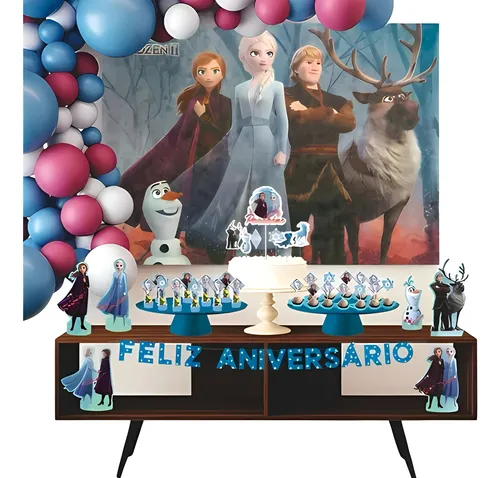decoracao de festa com 2 temas