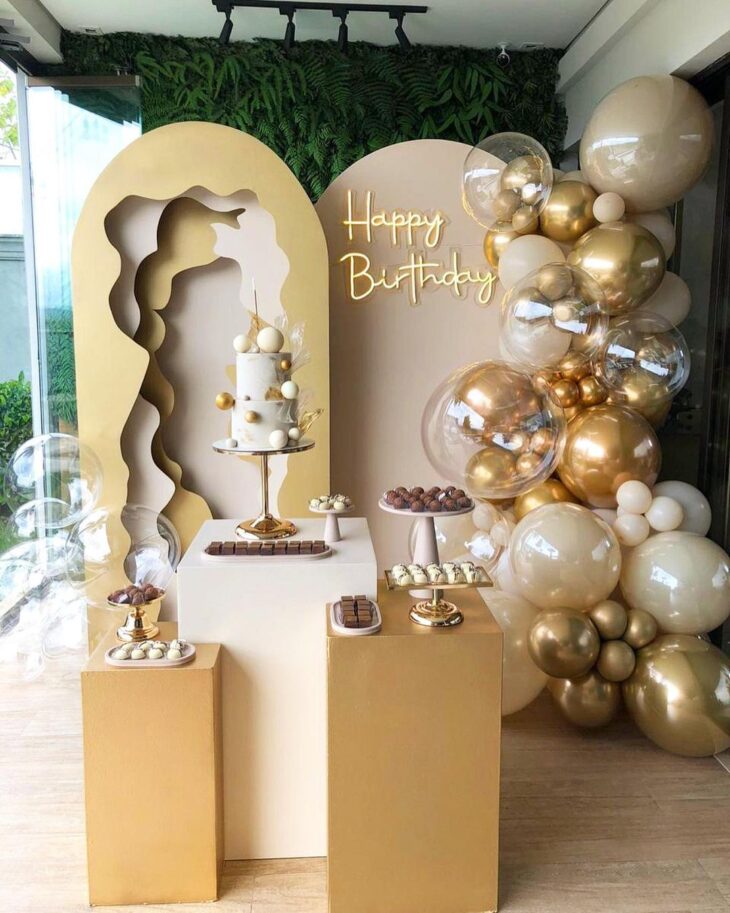 decoração de festa pronta