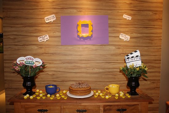 decoração de festa em restaurante