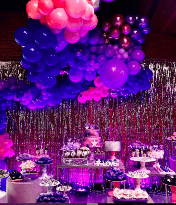 decoração de festa euphoria