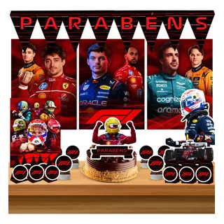 decoração festa infantil fórmula 1