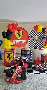 balões tema fórmula 1