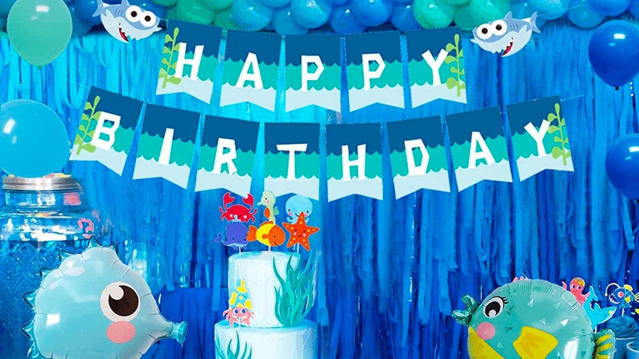 decoração festa fundo do mar vs tema sereia