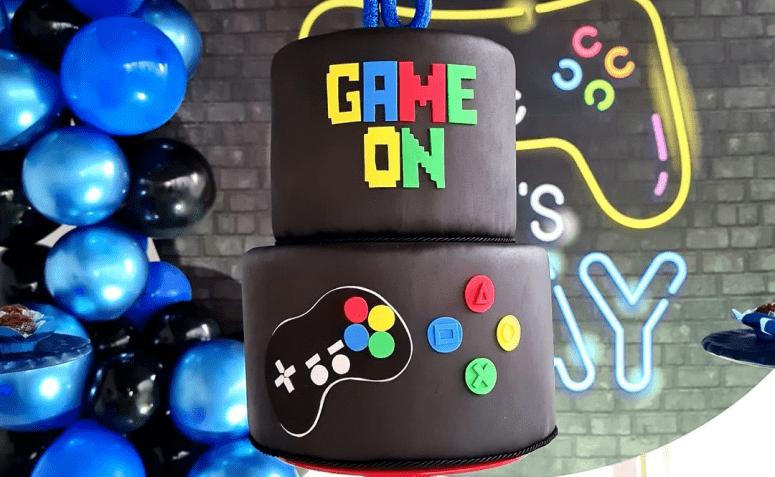 decoração festa tema Roblox