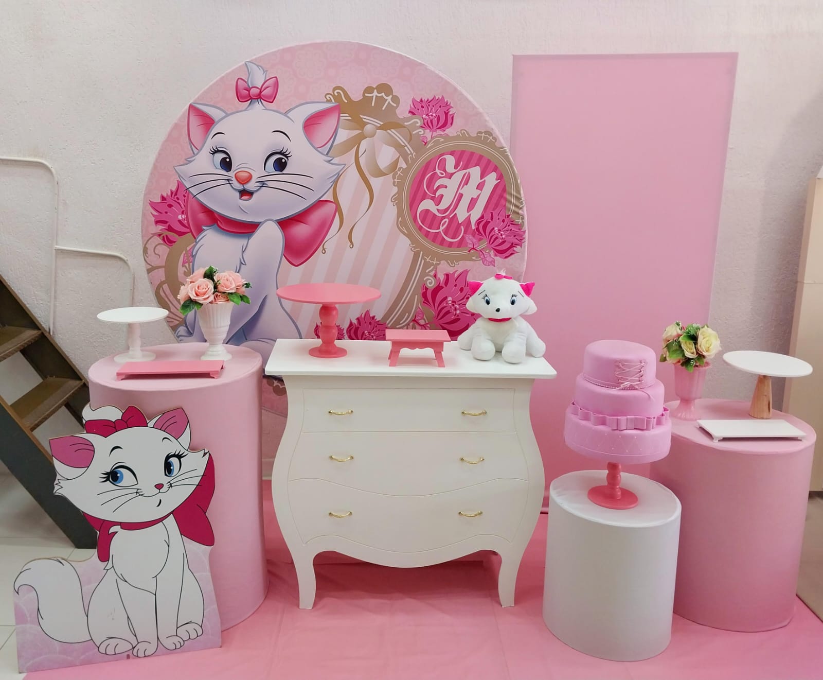 decoração gatinha marie luxuosa