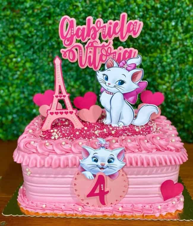 centro de mesa gatinha marie