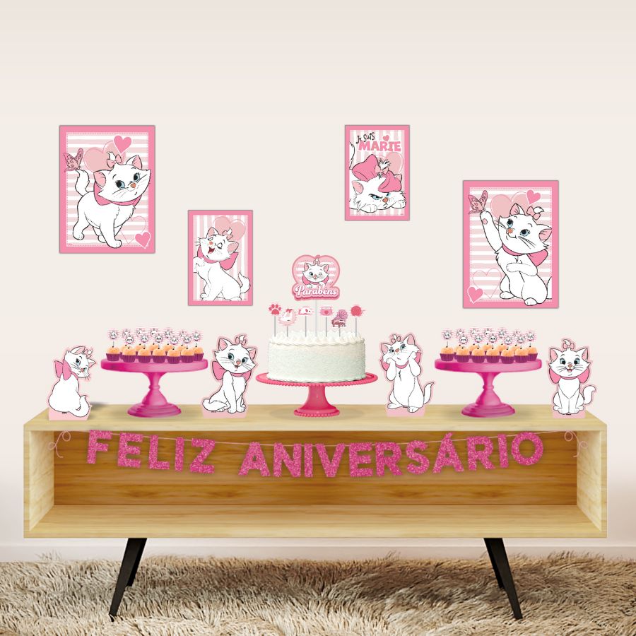 decoração gatinha marie minimalista