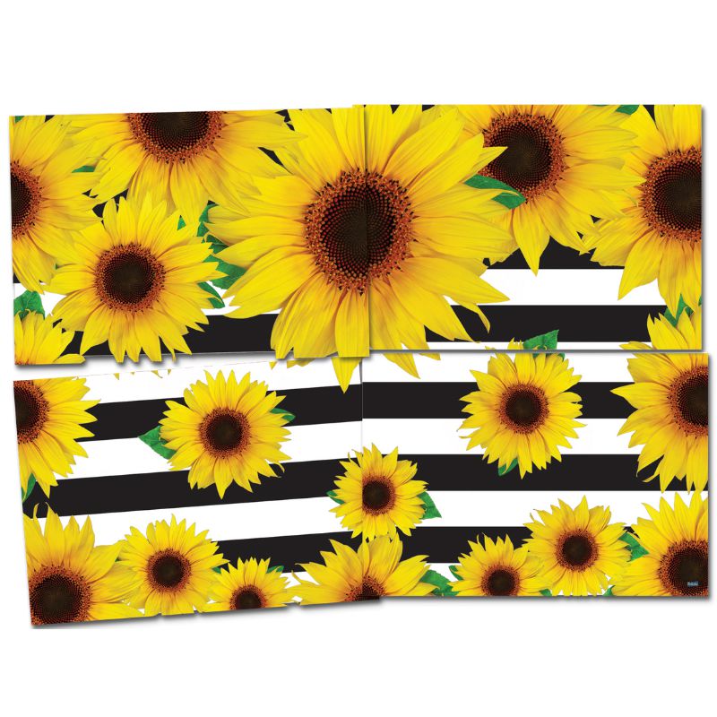 como fazer decoração de festa girassol simples e barata