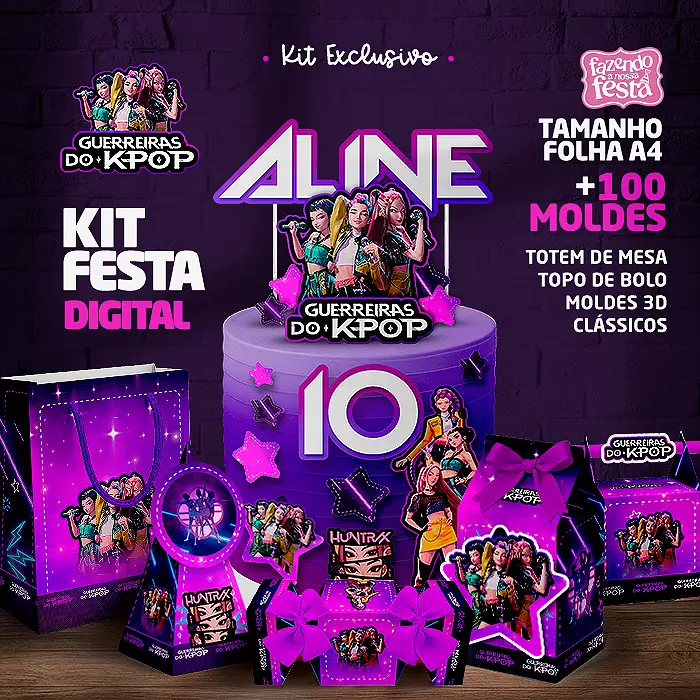 erros comuns ao decorar festa guerreiras kpop