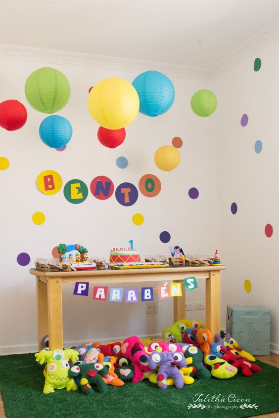 decoração de festa infantil em casa para meninas