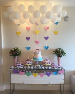 decoração de aniversário infantil em casa