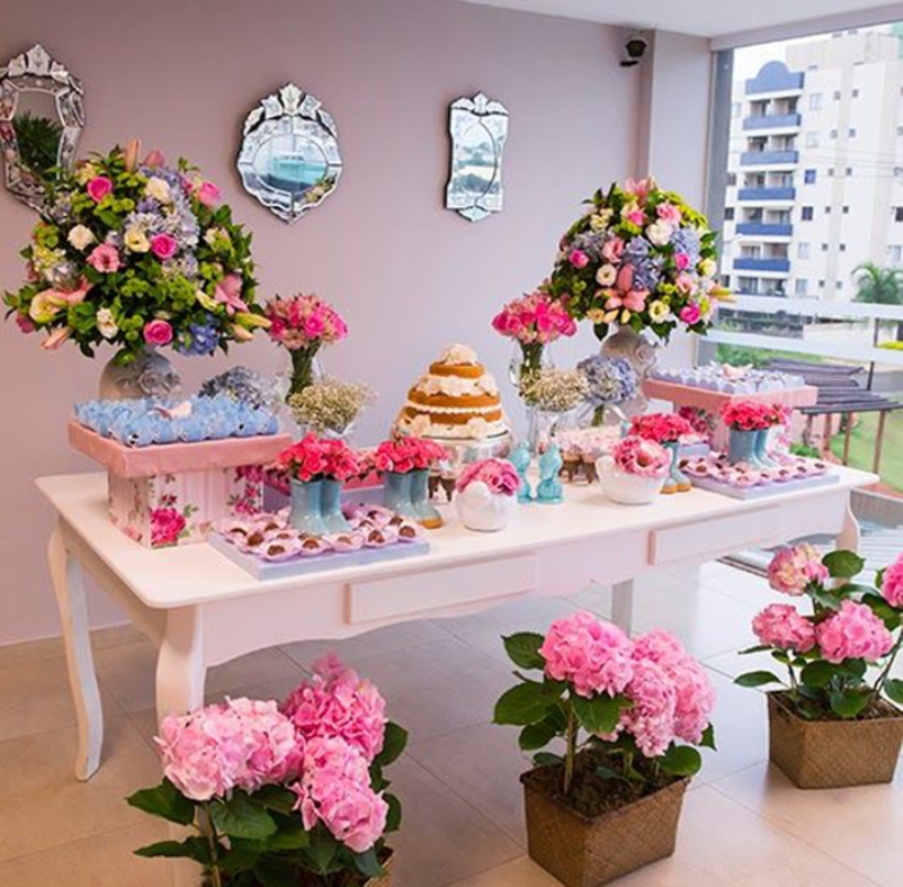 decoração festa infantil sereia vs jardim encantado