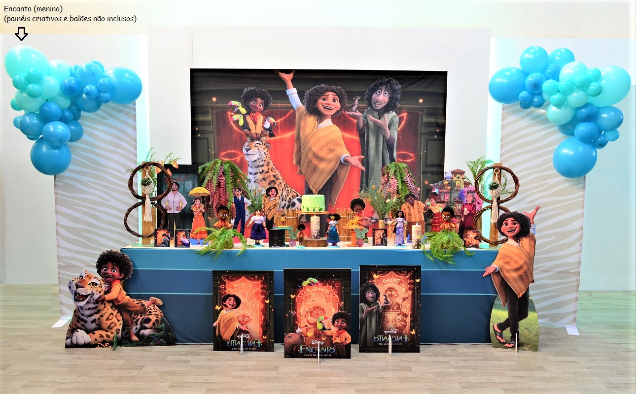 decoração de festa infantil masculino