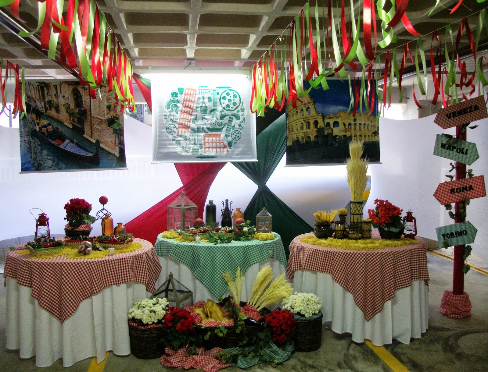 cantina italiana decoração