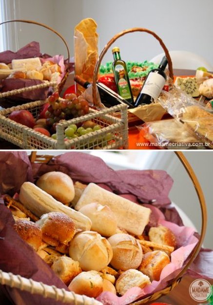 centro de mesa festa italiana