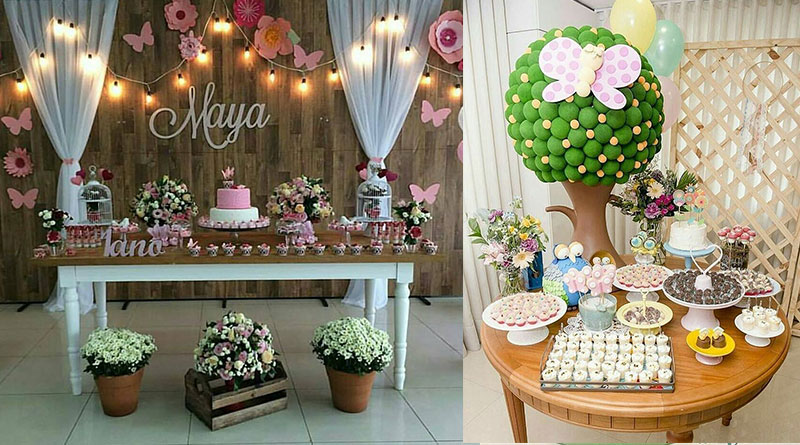 ideias de decoração festa jardim encantado para meninas