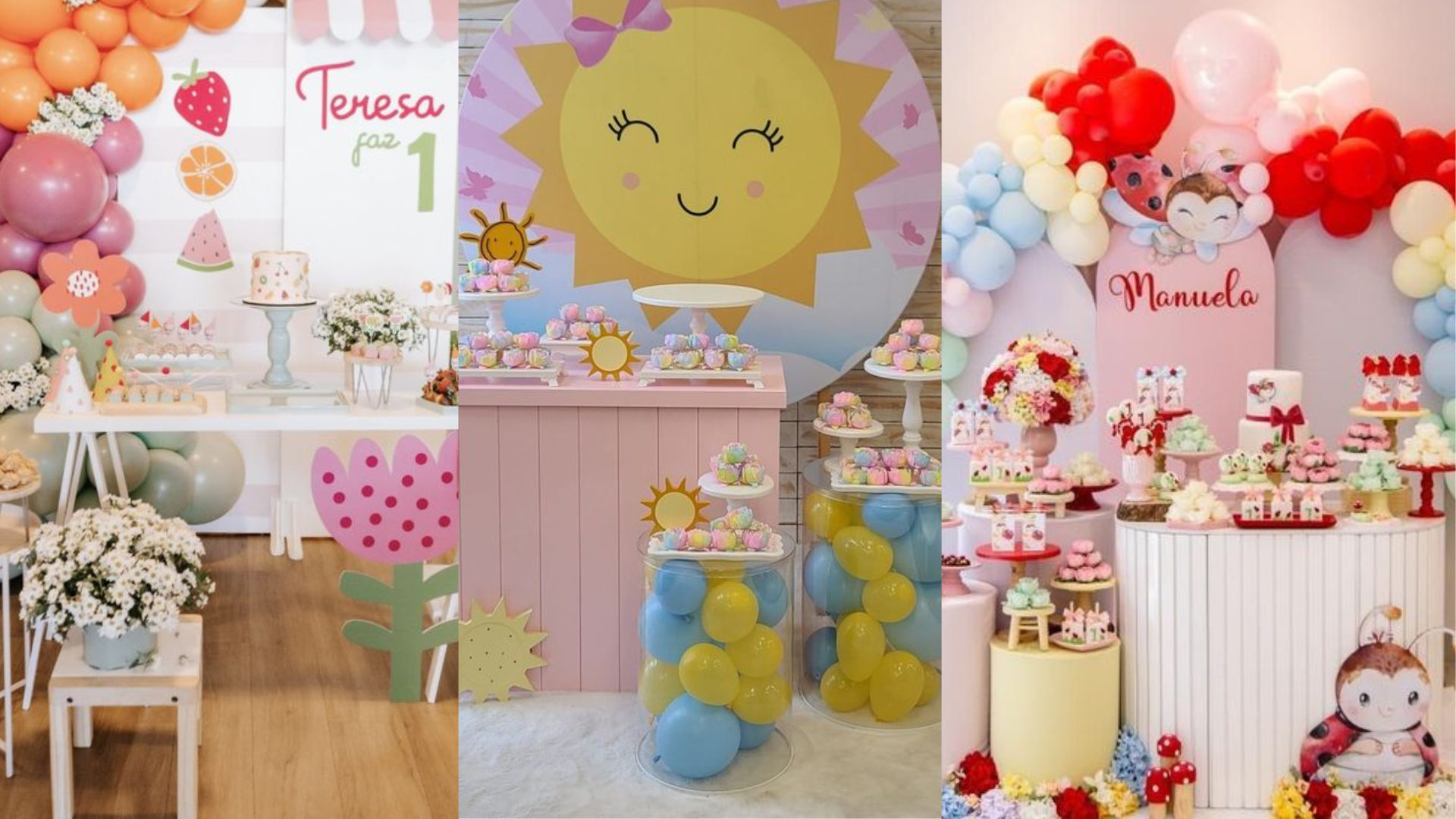 decoração de festa kids
