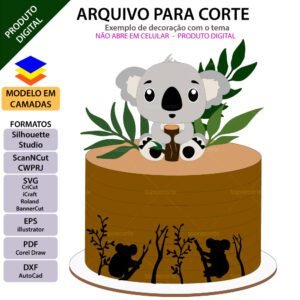 decoração chá de bebê coala