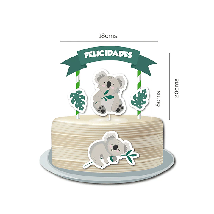 tema coala para festa