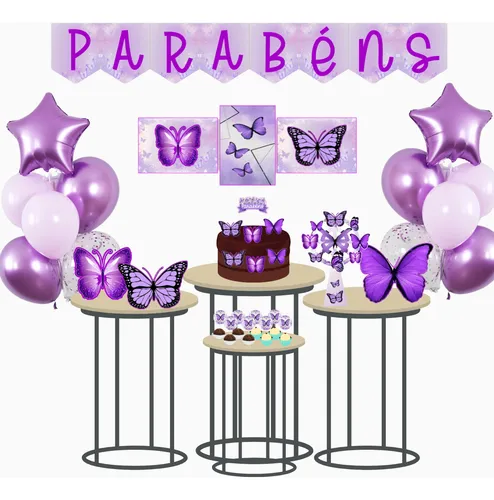 Decoração de 15 Anos Lilás: Elegância e Modernidade