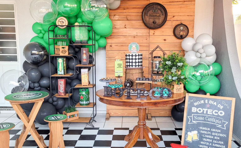 erros comuns na decoração de festa masculina