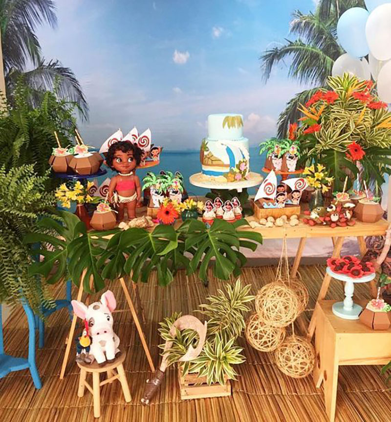 Paleta de Cores Moana: Guia Completo para uma Festa Vibrante