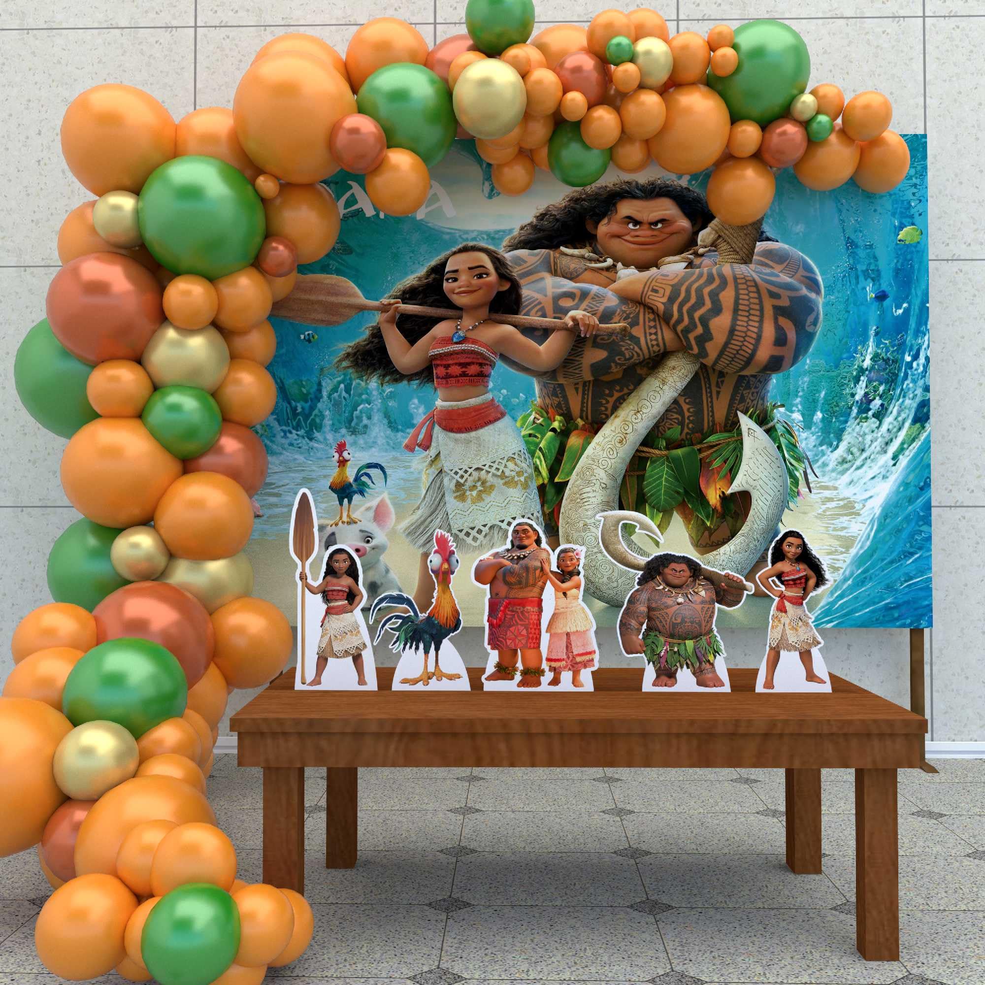 Paleta de Cores Moana: Guia Completo para uma Festa Vibrante