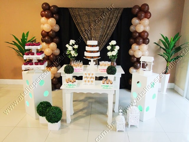 decoração de festa oncinha adulto