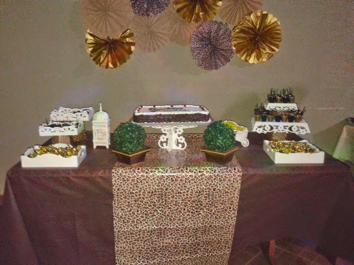decoração de festa oncinha infantil