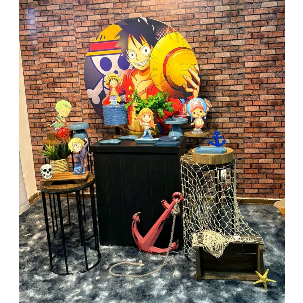 decoração de festa one piece