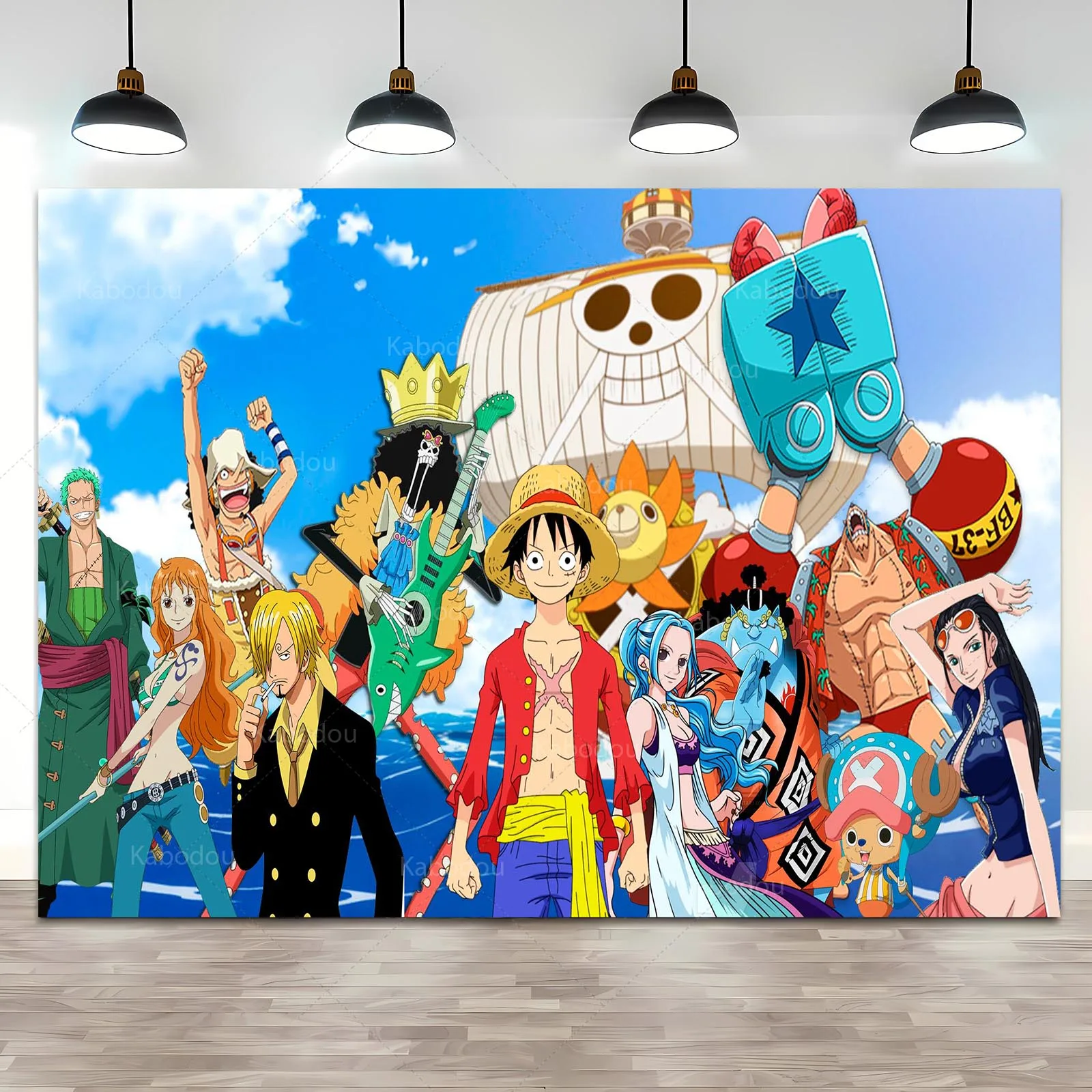 decoração de festa one piece