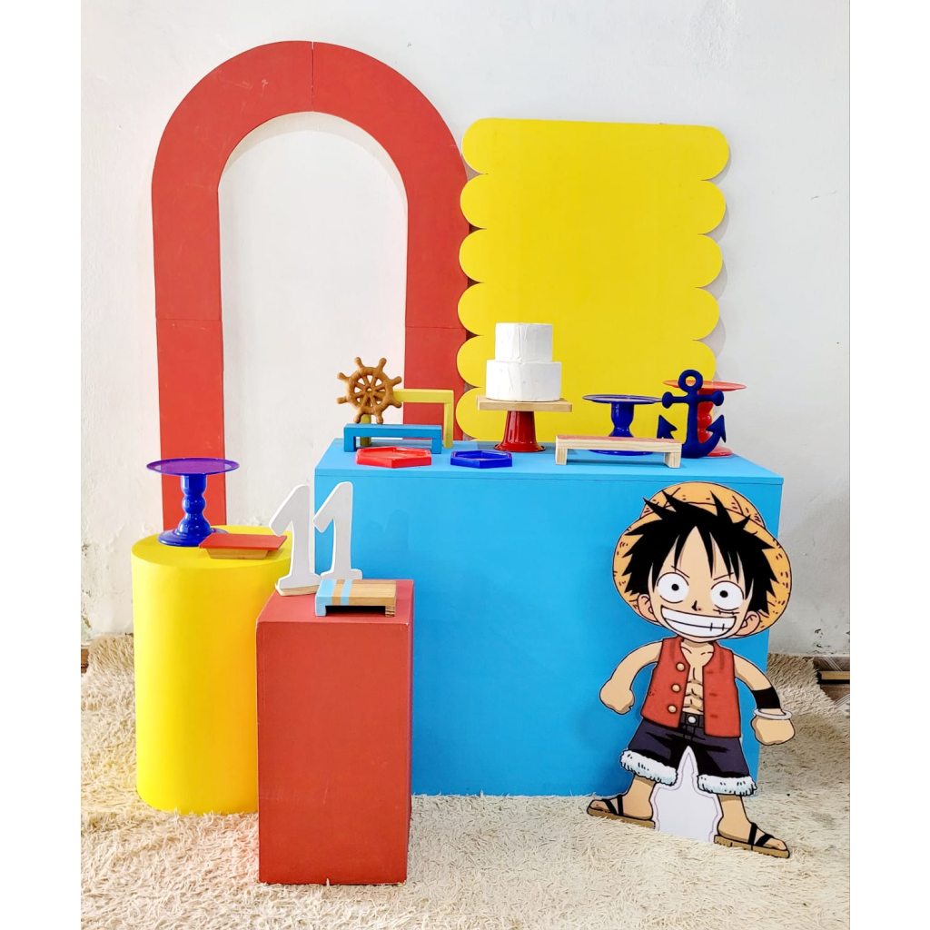 decoração de festa one piece