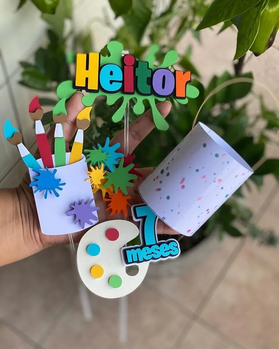 atividades para festa pintando o sete
