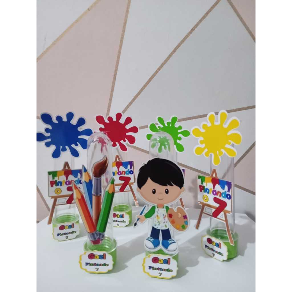 como decorar festa pintando o sete