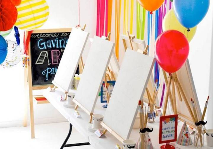 bolo decorado pintando o sete