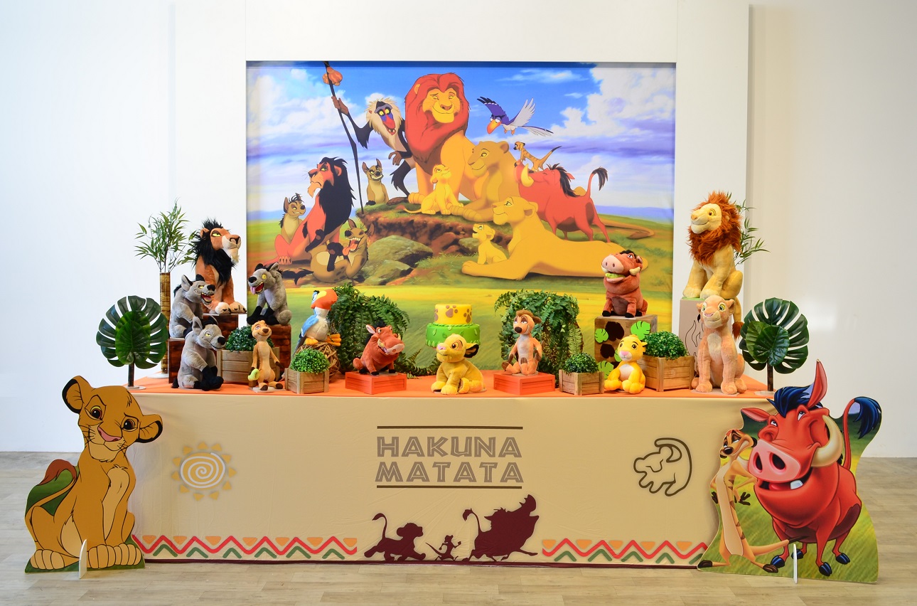decoração festa rei leão menino