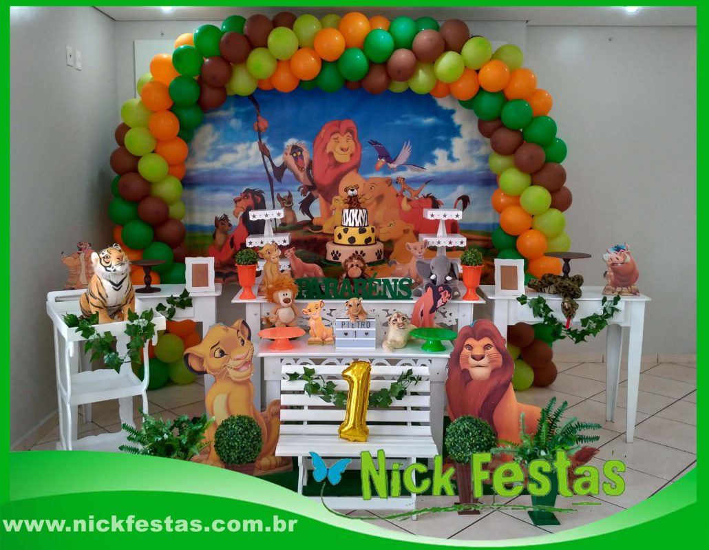 tema animais da savana festa