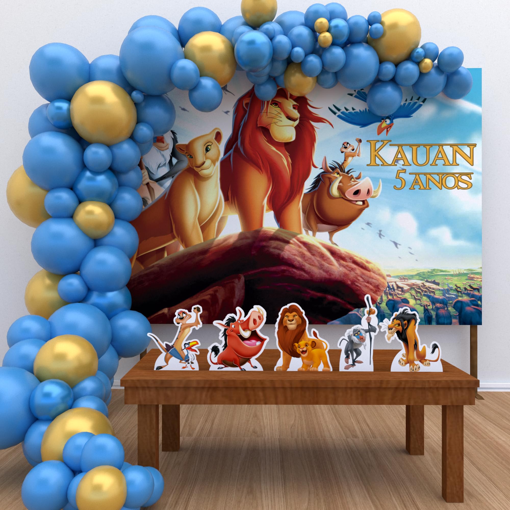 decoração hakuna matata festa